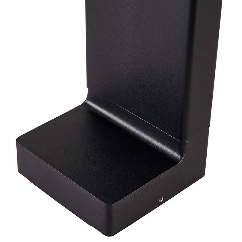 Poste Balizador Nordecor Elon 5 watts 3000K Preto IP66 600x100x100mm 6490