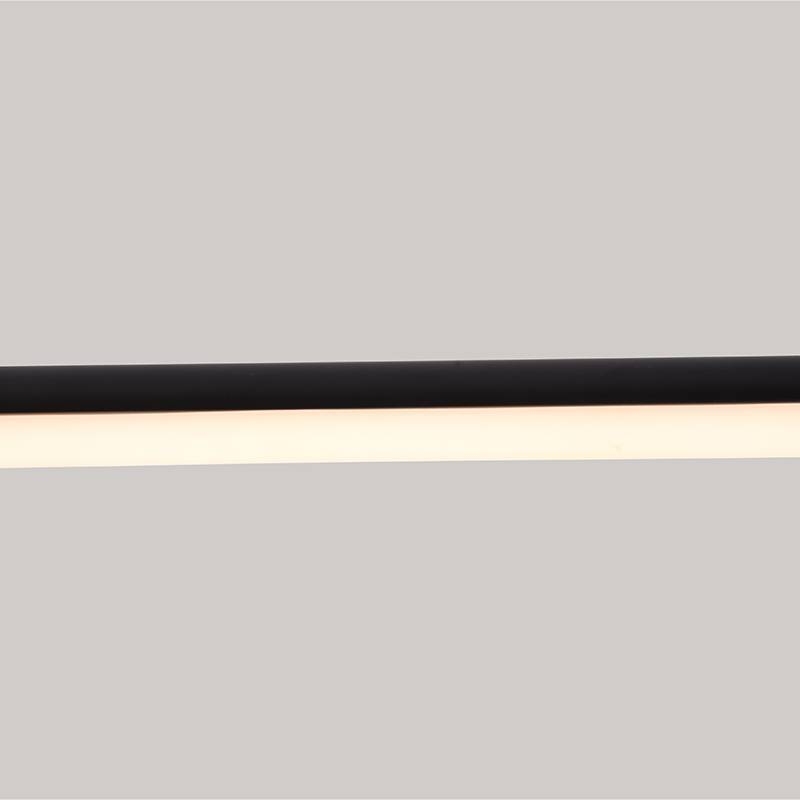 Arandela Nordecor Lina 9 watts 3000K Preto IP20 600mm Bivolt 2746