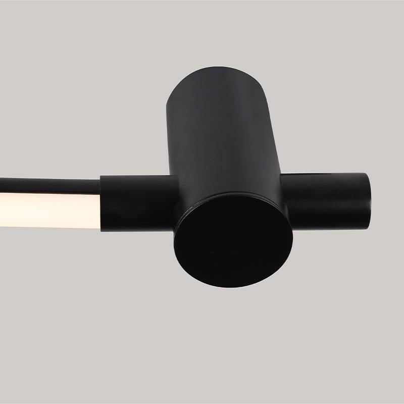 Arandela Nordecor Lina 9 watts 3000K Preto IP20 600mm Bivolt 2746