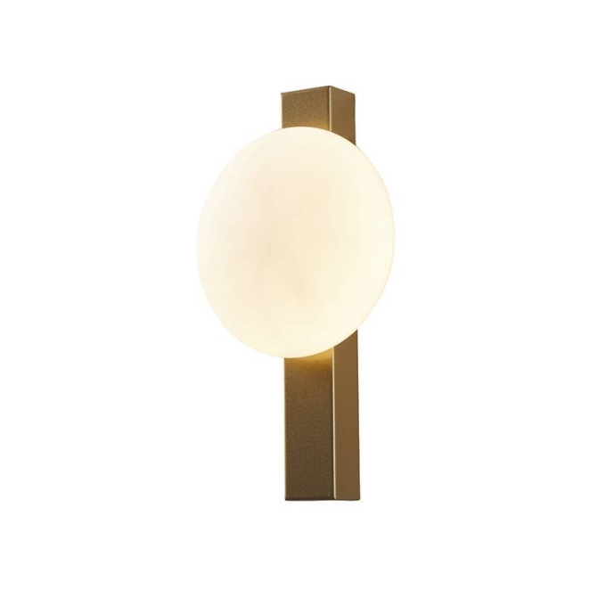 Arandela Nordecor Visa 6 watts 3000K Dourado IP20 300x180x40mm Bivolt 2727