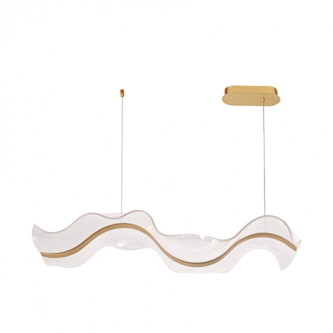 Pendente Skylight Sinuous Dourado 27 watts 3000K Bivolt 800mm SKY-4023M