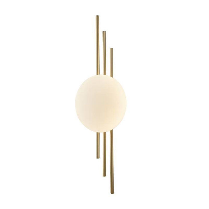 Arandela Nordecor Cami 6 watts 3000K Dourado IP20 500x150mm Bivolt 2723