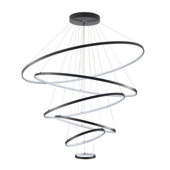 Pendente Skylight Júpiter Preto 175 watts 3000K Bivolt SKY-3039PT