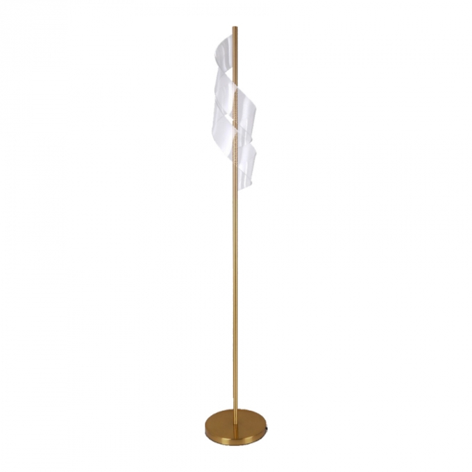 Coluna Skylight Mast Dourado 5 watts 3000K Bivolt Ø280X1550mm SKY-3066CL-DO