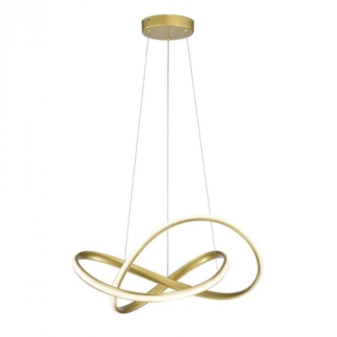 Pendente Skylight Strip Dourado 36 watts 3000K Bivolt  500X200mm SKY-3017DO