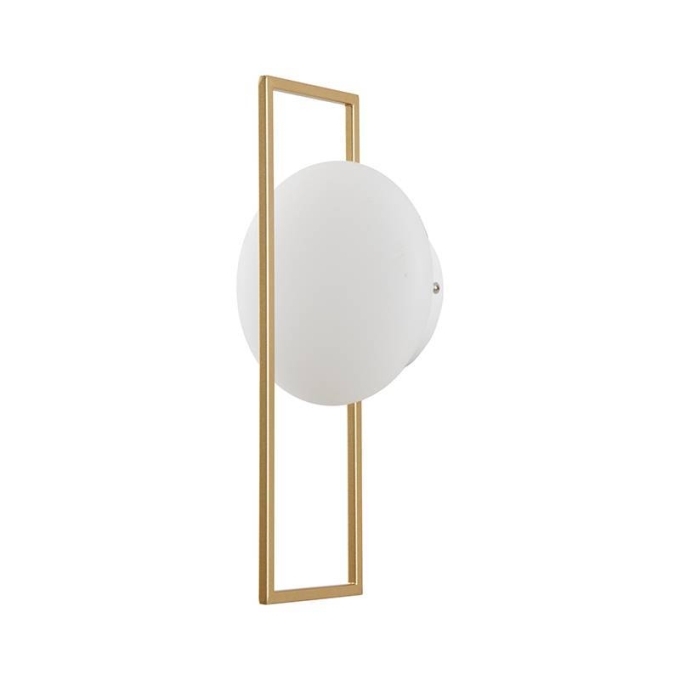 Arandela Nordecor Rony 5 watts 3000K Dourado IP20 350x180mm Bivolt 2734