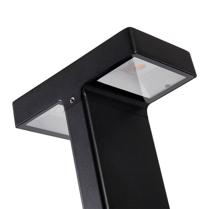Poste Balizador Nordecor Elon 10 watts 3000K Preto IP66 600x170x100mm 6491