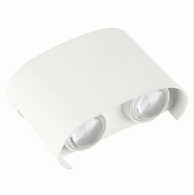 Arandela Nordecor Yori 4 watts 3000K Branco IP65 75x98x40mm Bivolt 2702