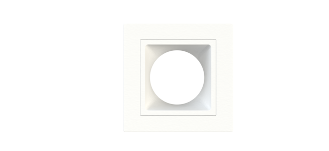 Embutido Fixo Moon Linea 1L Mini Dicróica Branco 55x55mm 1061513