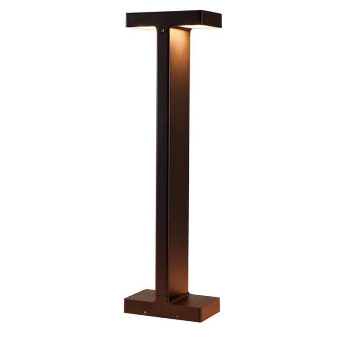 Poste Balizador Nordecor Elon 10 watts 3000K Preto IP66 600x170x100mm 6491