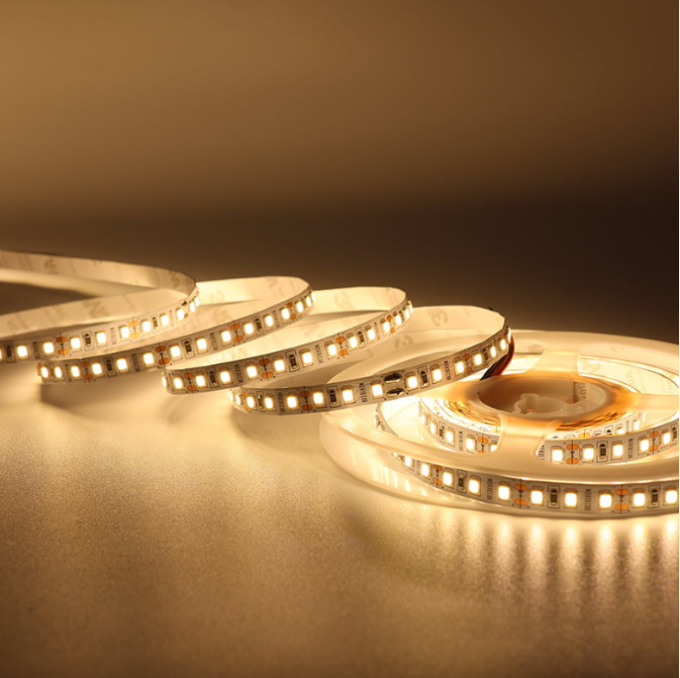 Fita LED Nordecor 9w/mt 120 leds IP20 8mm 12V 2700K IRC97 (Rolo 5 metros) 7217