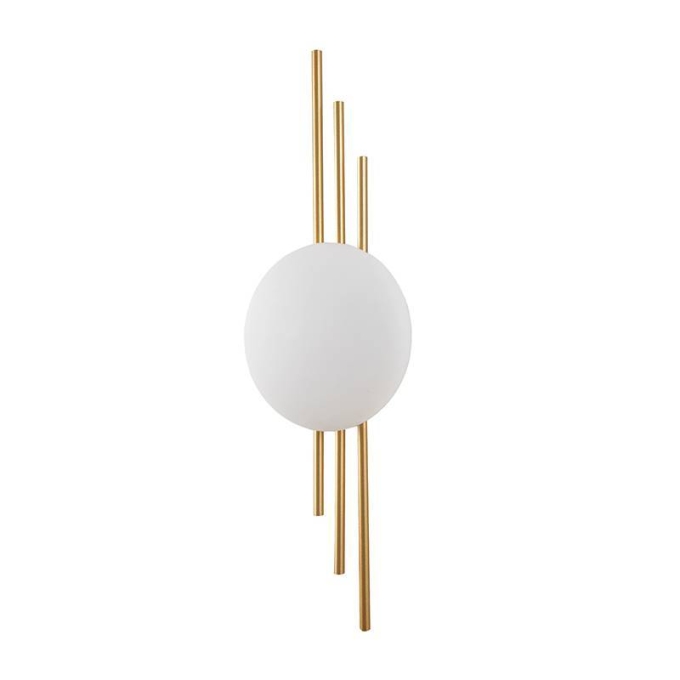 Arandela Nordecor Cami 6 watts 3000K Dourado IP20 500x150mm Bivolt 2723