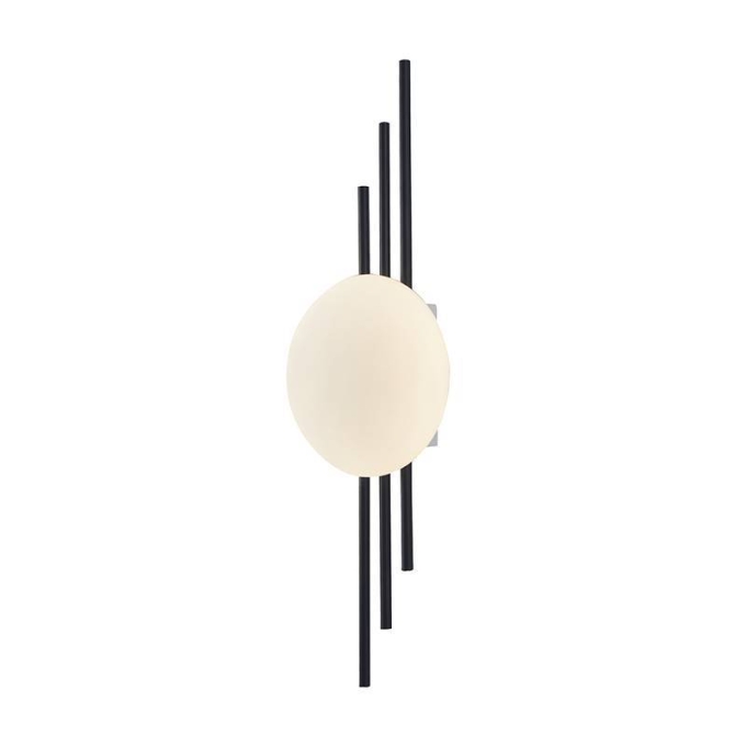 Arandela Nordecor Cami 6 watts 3000K Preto IP20 500x150mm Bivolt 2722