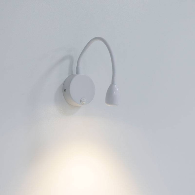 Arandela Nordecor Bett 3 watts 3000K Branco IP20 330x30mm Bivolt 2052