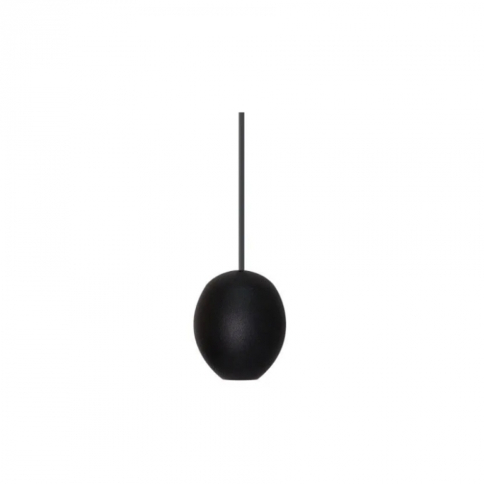 Pendente Romalux Mini Globe Preto 4,5 watts 3000K IP20 Bivolt P0032