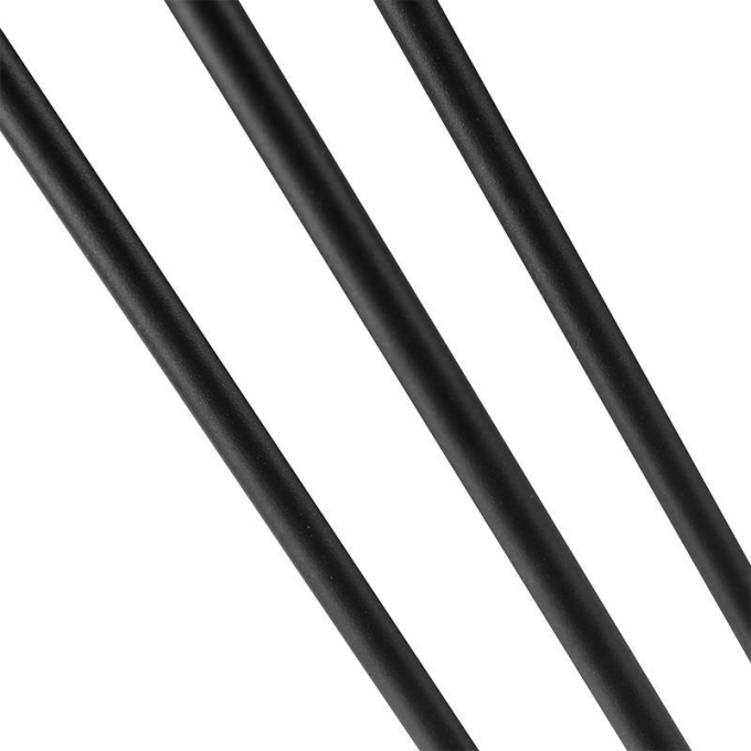 Balizador Nordecor Wedi 15 watts 3000K Preto IP66 800x30mm 6489