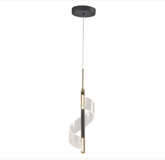 Pendente Skylight Mast Preto 5 watts 3000K Bivolt Ø130X300mm SKY-3066PT