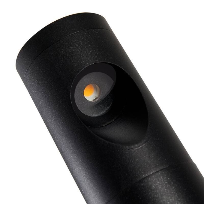 Poste Balizador Nordecor Soil 14 watts 3000K Preto IP66 800x75mm 6487