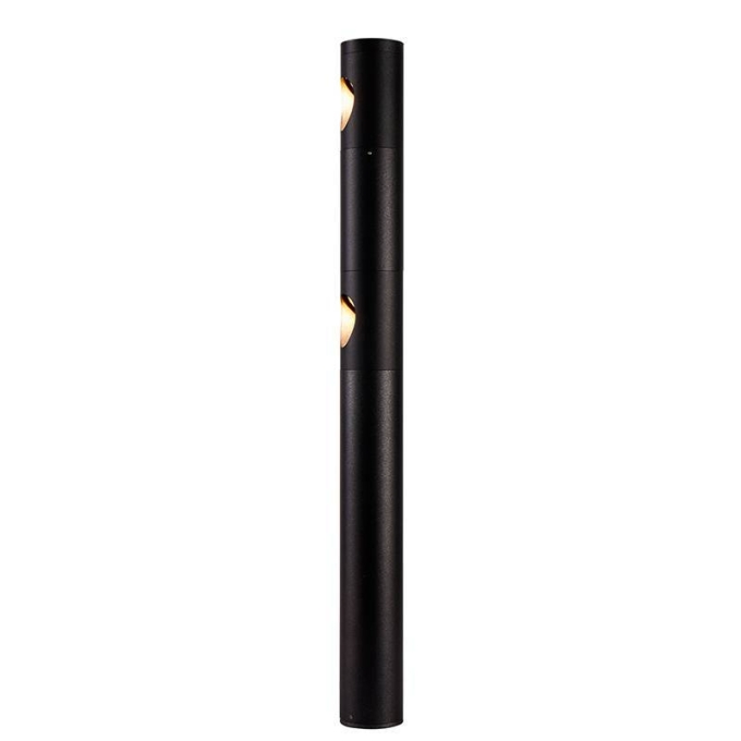 Poste Balizador Nordecor Soil 14 watts 3000K Preto IP66 800x75mm 6487