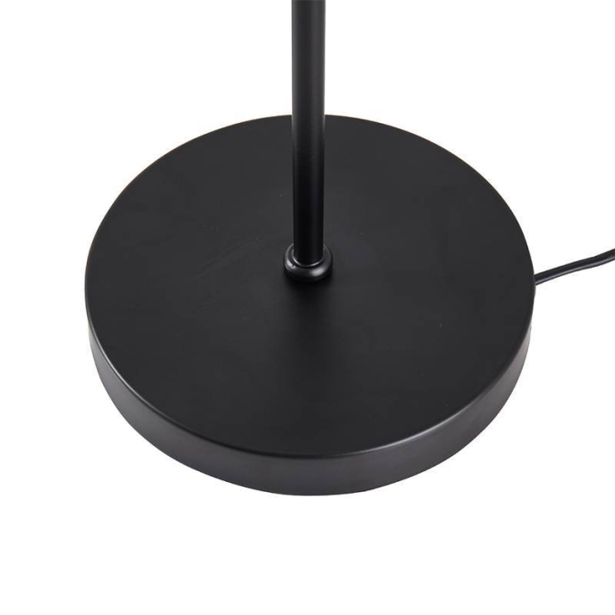 Abajur Nordecor Zavi 7 watts 3000k Ouro Fosco e Preto 440x180x290mm Bivolt 2551