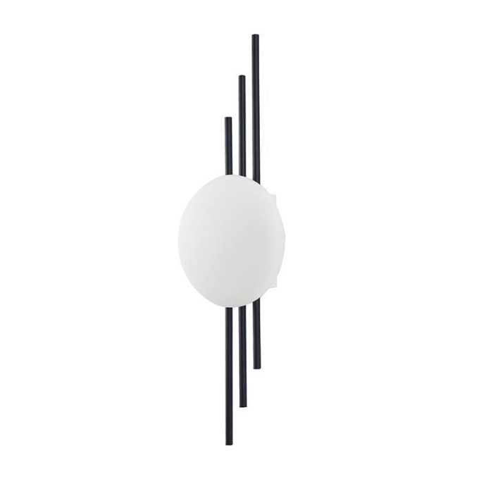 Arandela Nordecor Cami 6 watts 3000K Preto IP20 500x150mm Bivolt 2722
