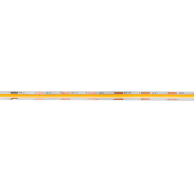 Fita de Led Nordecor 12V Cob 512 Leds/mt 12w/mt IP20 3000K 8mm (Rolo 5 metros) 7054
