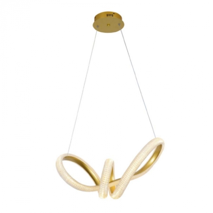 Pendente Skylight Strip Dourado 45 watts 3000K Bivolt  200X600mm SKY-3317DO
