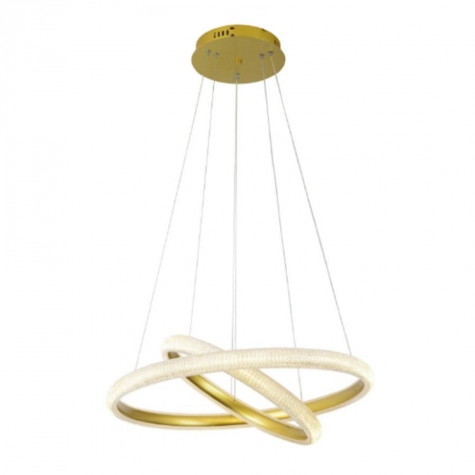 Pendente Skylight Apogeu Dourado 62 watts 3000K Bivolt Ø600mm SKY-4010DO