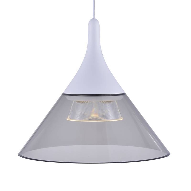 Pendente Nordecor Thom 7 watts 3000K Branco Ø195x180mm 2693