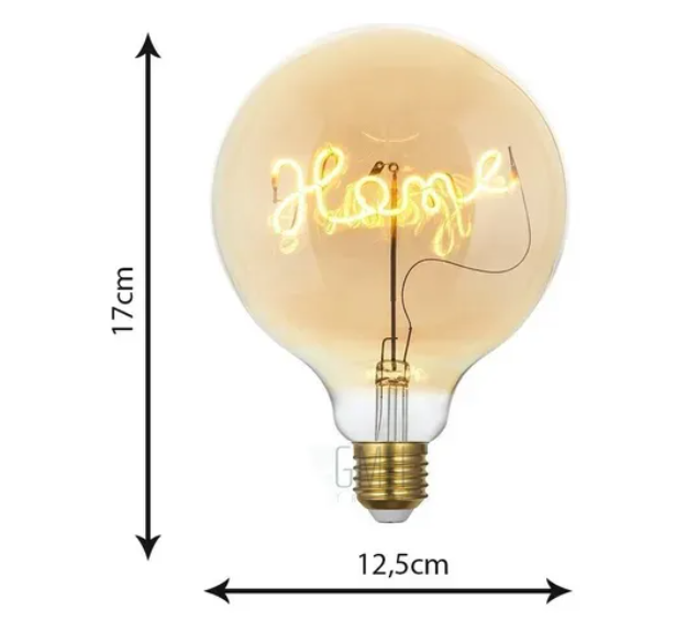 Lâmpada GMH Home para Mesa G125 4 watts Bivolt 2200K LG125HOME-4W