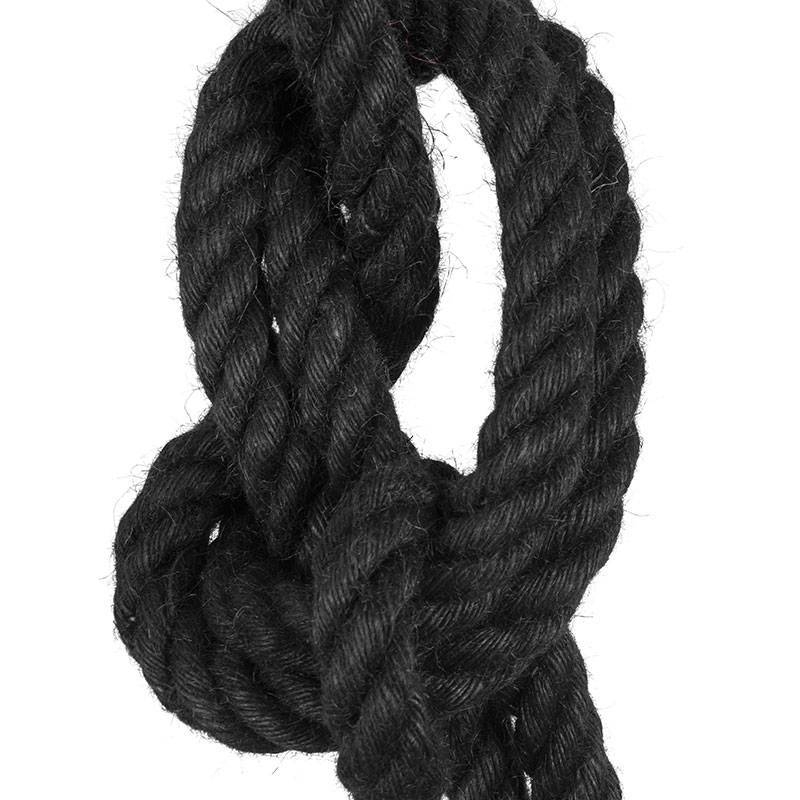 Pendente Corda Duplo Nordecor 2L E27 1,8 mts Cor Preto 2035