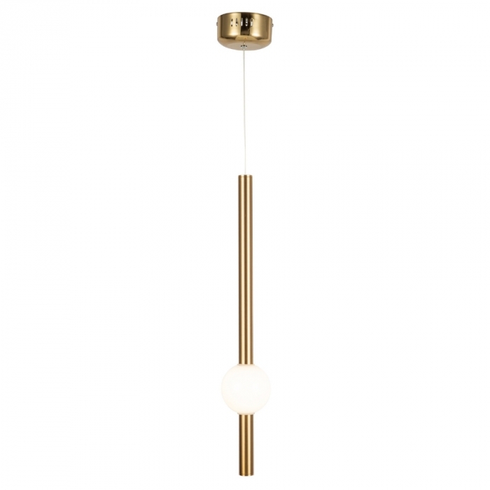 Pendente Skylight Single Balance Dourado e Branco 12 watts 120Ø600mm SKY-3042