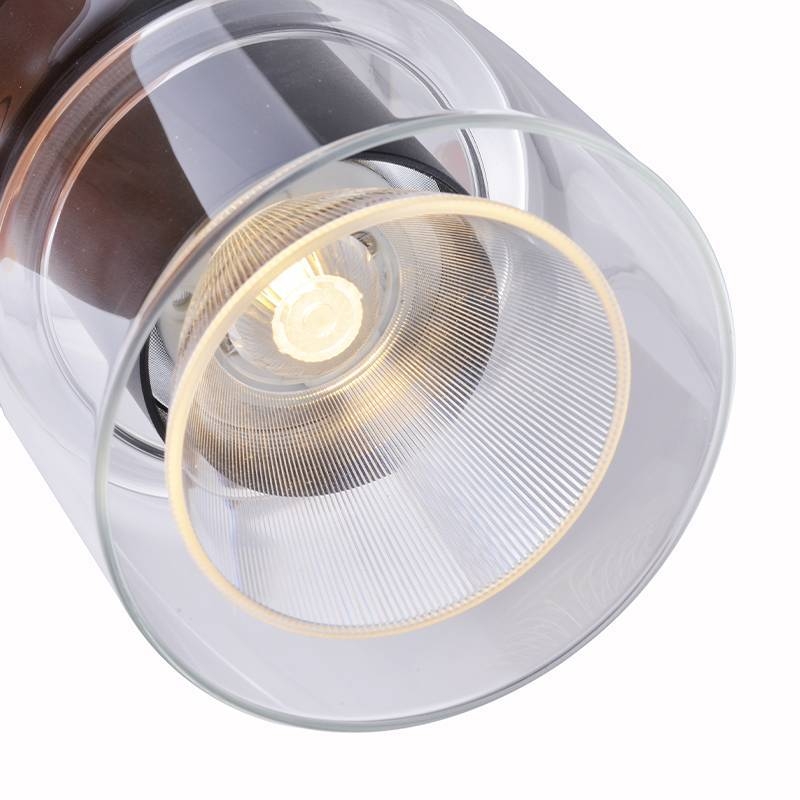 Pendente Nordecor Roz 10 watts 3000K Preto Ø98x160mm 2697