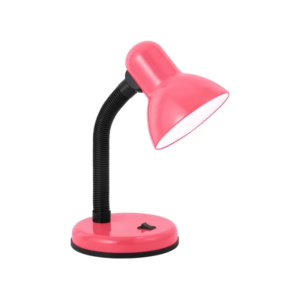 Abajur GMH Mini Office Lamp Rosa 1L E27 210X130mm Bivolt MOL-ROSA