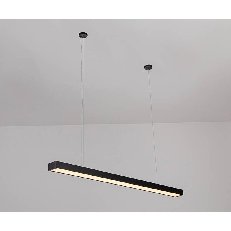 Pendente Nordecor Otan 24 watts 3000K Preto 1200x40x70mm 2260