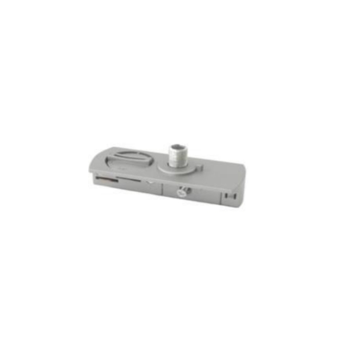 Adaptador Skylight Invisível p/ Trilho (Pendente/Spot) Silver Metal e ABS Ø120mm SKY-005SL