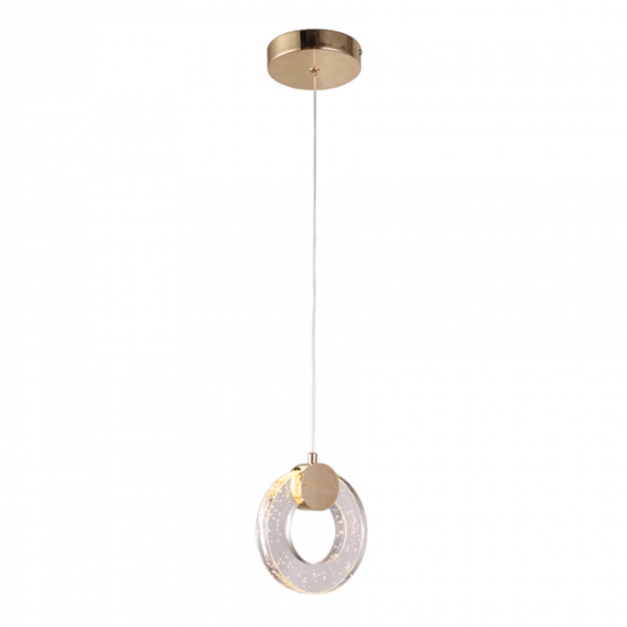 Pendente Skylight Cane Dourado 10 watts 3000K Bivolt Ø150X150mm SKY-4001DO