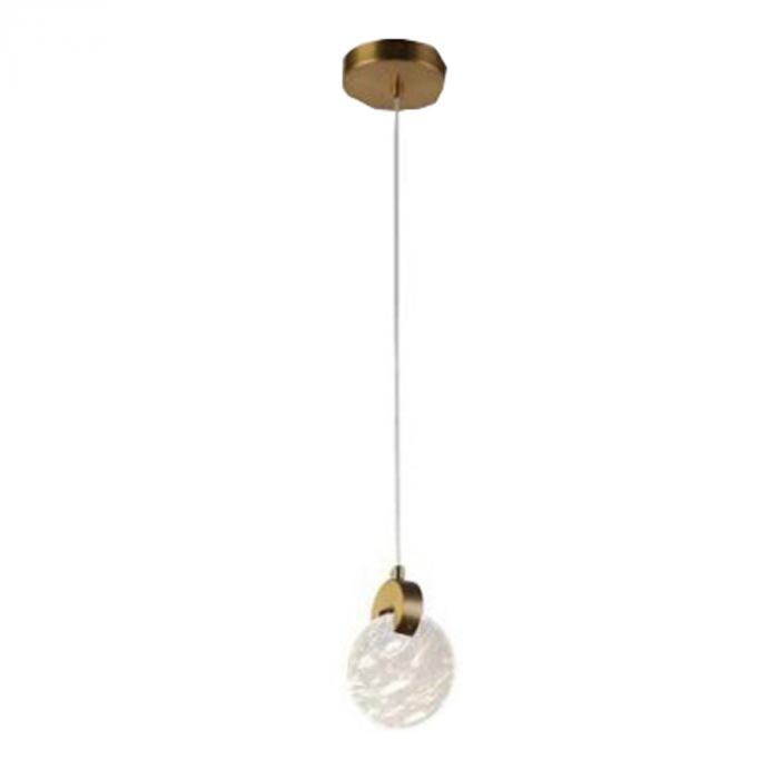 Pendente Skylight Sand Snow Dourado 3 watts 3000K Ø130X170mm Bivolt SKY-3052SN