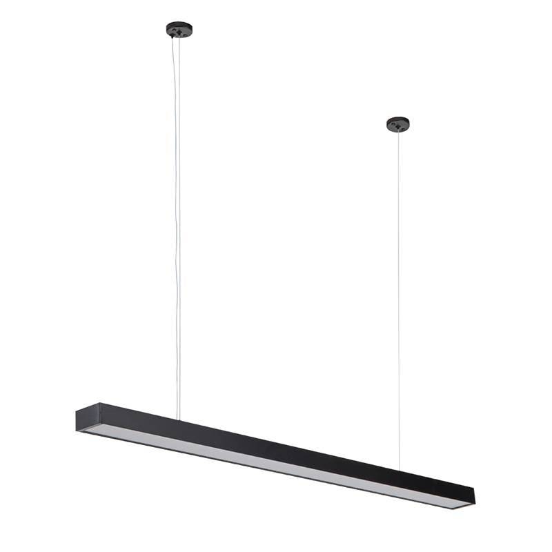 Pendente Nordecor Otan 24 watts 3000K Preto 1200x40x70mm 2260
