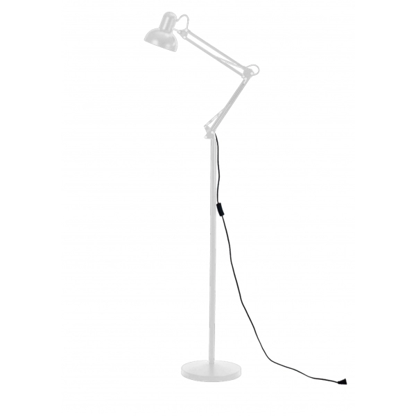Luminária de Piso GMH Office Lamp Branco 1L E27 1900X150X500mm Bivolt OL-B