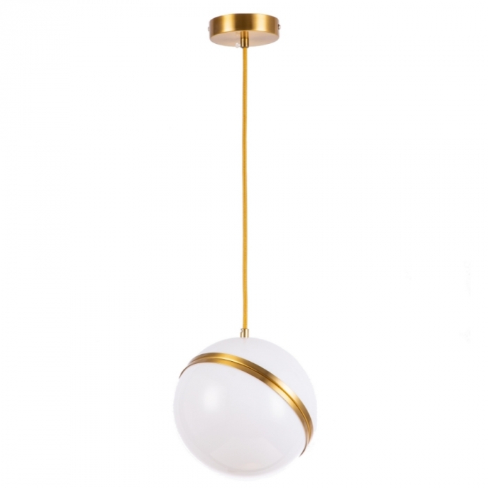 Pendente Skylight Glam Balance Dourado e Branco 1L E27 25 watts Ø200mm SKY-90/20