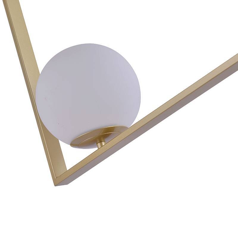 Pendente Nordecor Ibba GR 3L E27 Dourado 295x650mm 2300