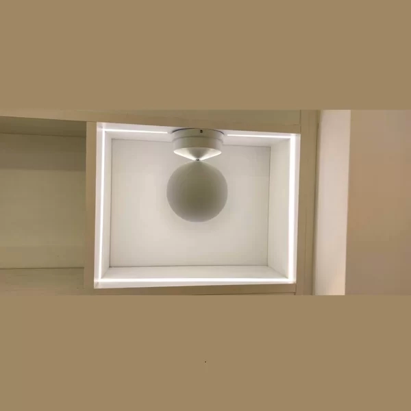 Arandela GMH Tulum Branco 10 watts 3000K IP54 Bivolt 110X180mm L-TULUM-BRANCO