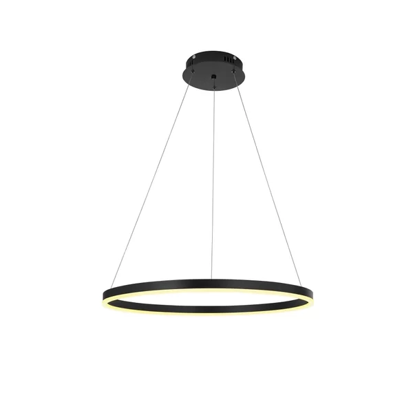 Pendente GMH Preto 38 watts 3000K Bivolt Ø600mm P-COSMOS-60-PRETO