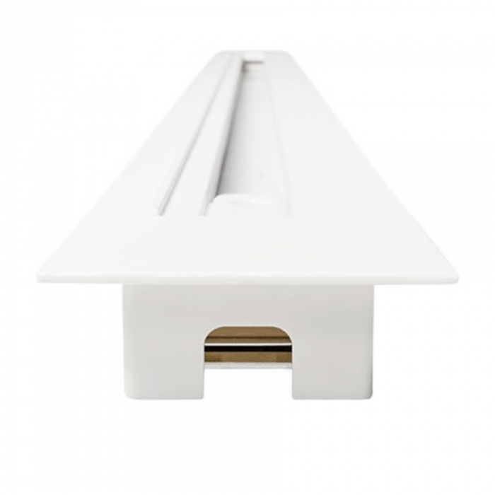 Trilho Skylight Eletrificado Embutir Branco Alumínio 1500mm Bivolt SKY-9150BR
