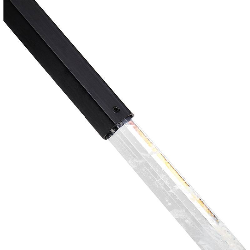 Pendente Nordecor Pean 3 watts 3000K Preto Ø25x435mm 2517