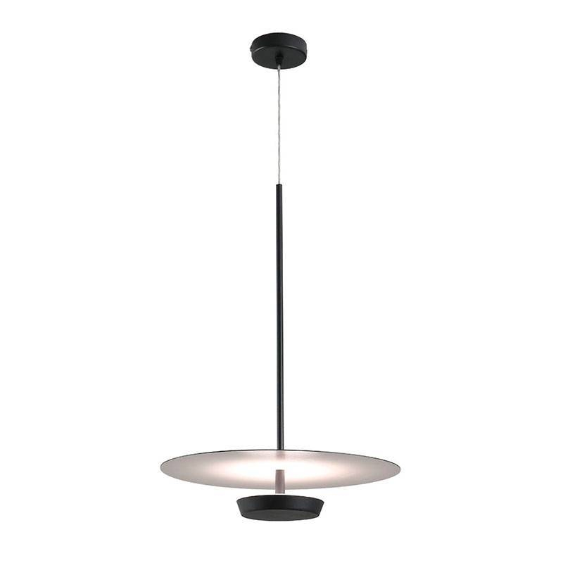 Pendente Nordecor Dolla 18 watts 3000K Preto Ø400x600mm 2523
