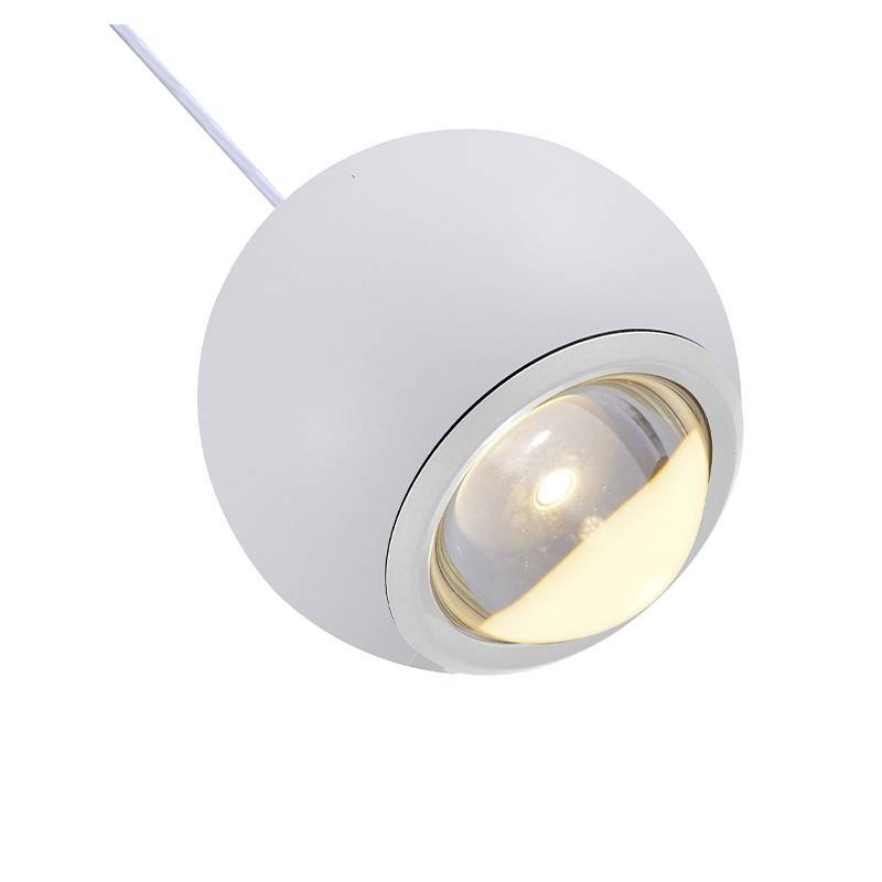 Pendente Nordecor Muna 7 watts 3000K Branco Ø100mm 2699