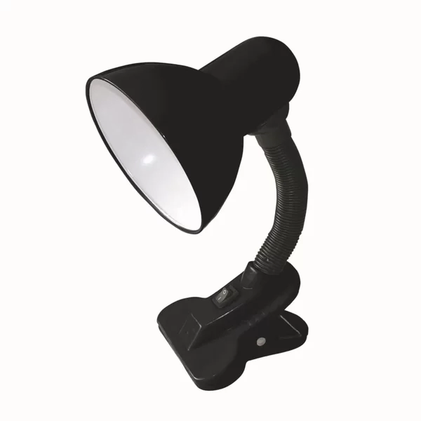 Abajur GMH Mini Clip Preto 1L E27 210X130mm Bivolt L-MC-PRETO