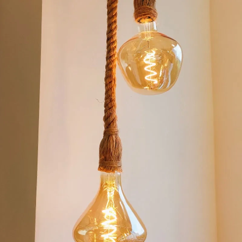 Pendente GMH Doca Natural 2L E27 P-DOCA-DUPLO